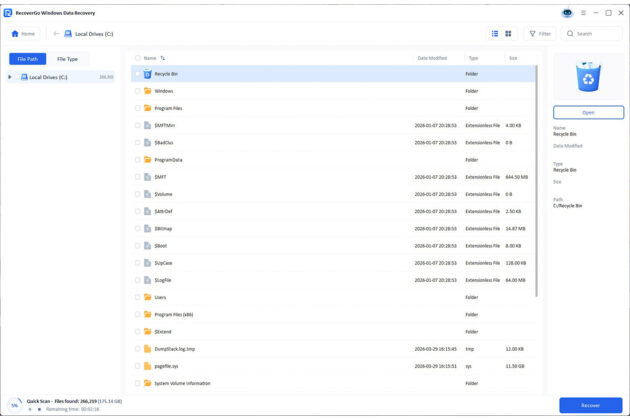 iToolab RecoverGo Windows Data Recovery