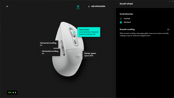 Logitech M850 L: Logi Options+