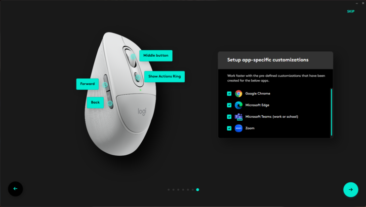 Logitech M850 L: Logi Options+