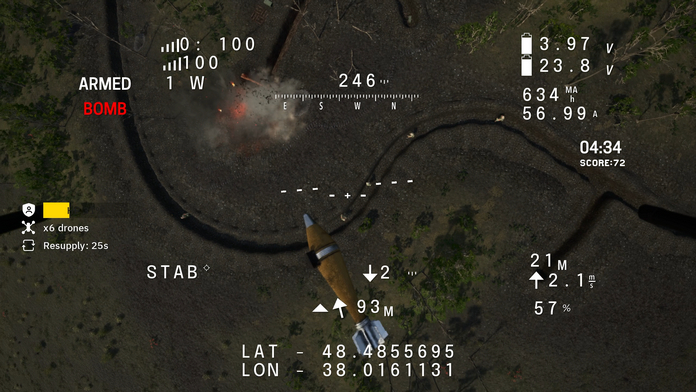 Вітчизняний тренажер Ukrainian Fight Drone Simulator запускає мережевий режим Вітчизняний тренажер Ukrainian Fight Drone Simulator запускає мережевий режим