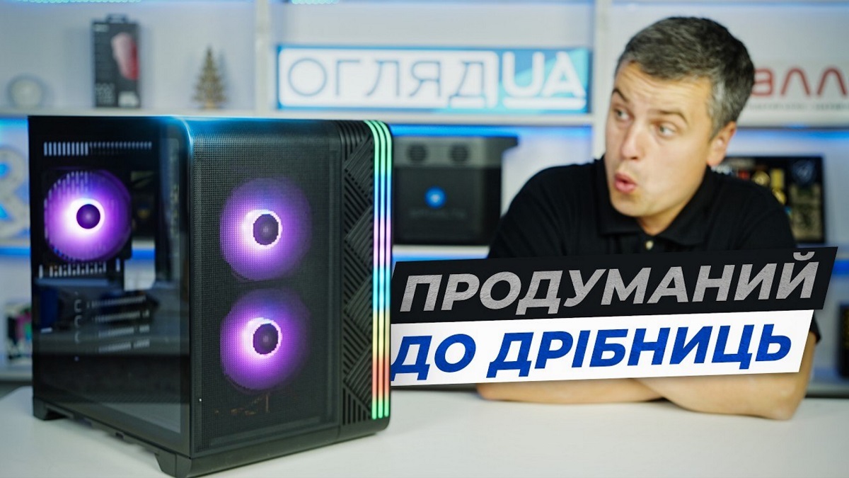 Відеоогляд комп’ютерного корпуса 1stPlayer VT5