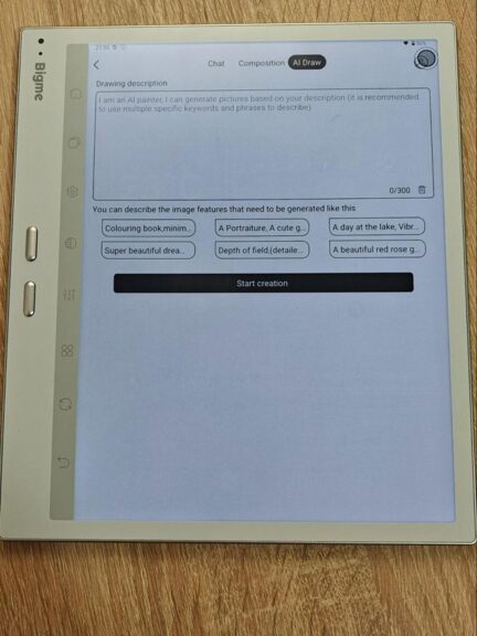 Bigme B10 – Software