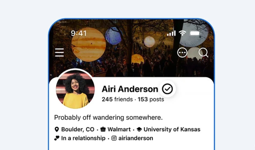 Facebook Verified badge Facebook Verified badge