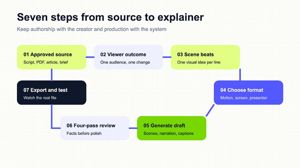 How to Make an AI Explainer Video in Seven Steps How to Make an AI Explainer Video in Seven Steps