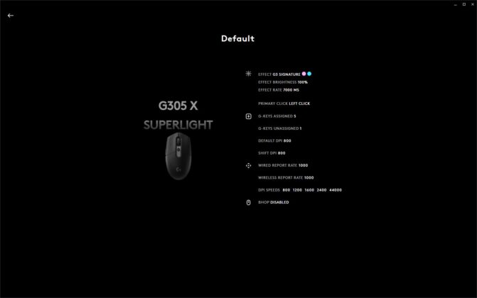 Logitech G305 X Superlight