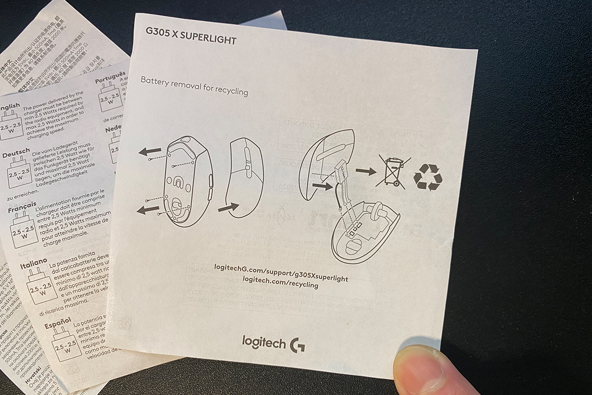Logitech G305 X Superlight Logitech G305 X Superlight