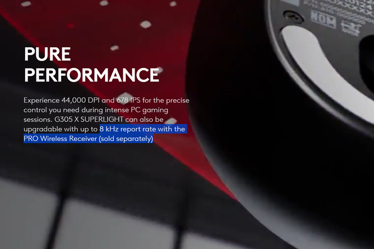 Logitech G305 X Superlight