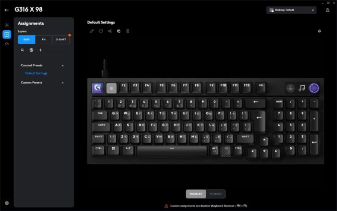 Logitech G316 X 98