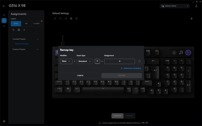 Logitech G316 X 98