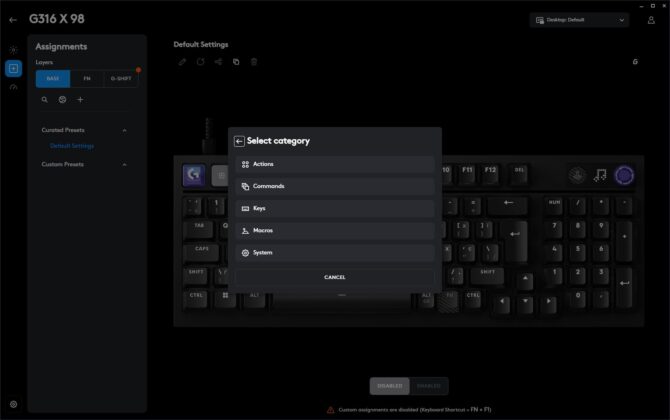 Logitech G316 X 98