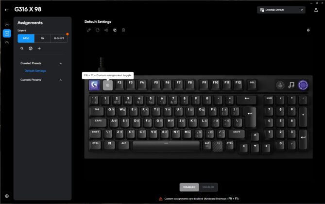 Logitech G316 X 98
