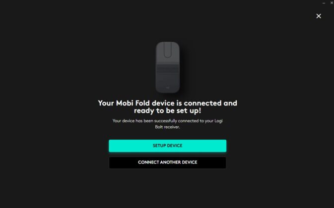 Logitech Mobi Fold - Logi Options+