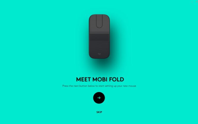 Logitech Mobi Fold - Logi Options+