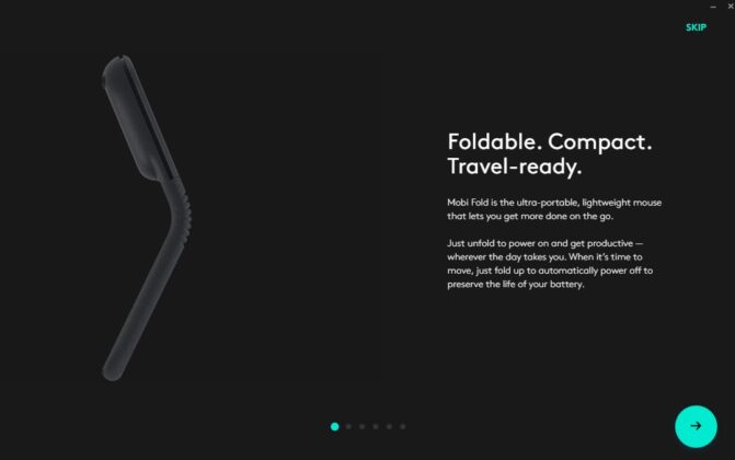 Logitech Mobi Fold - Logi Options+
