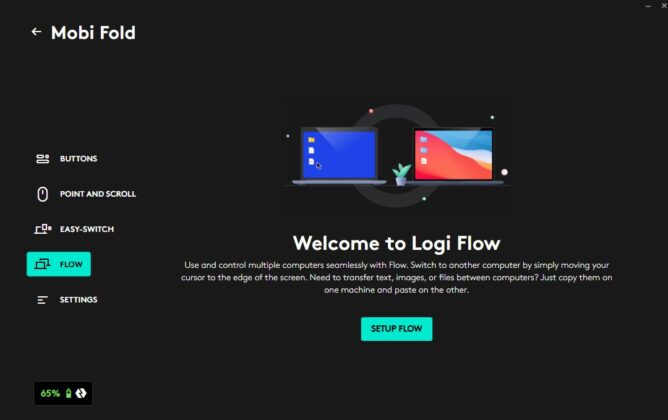 Logitech Mobi Fold - Logi Options+