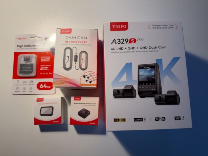 VIOFO A329S 3CH VIOFO A329S 3CH