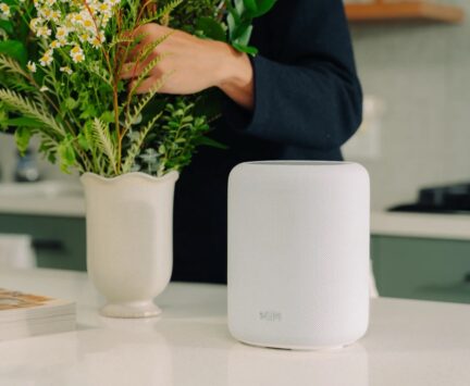 WiiM Sound Lite speaker white