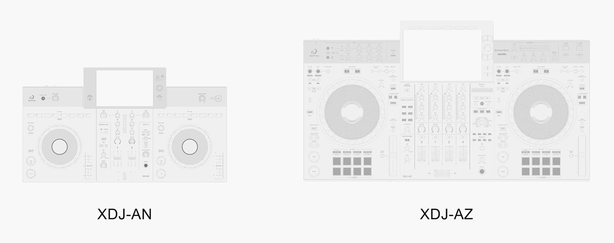Де XDJ-AN у лінійці