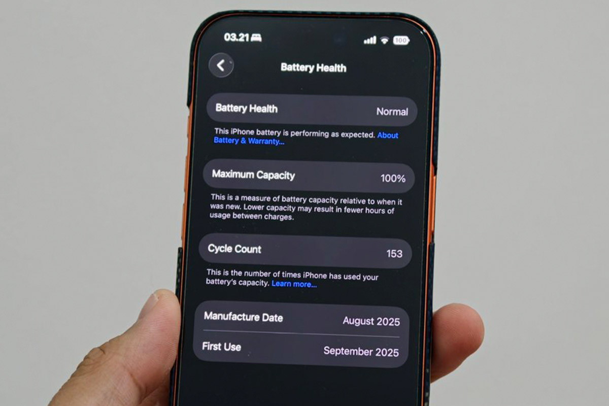iPhone battery