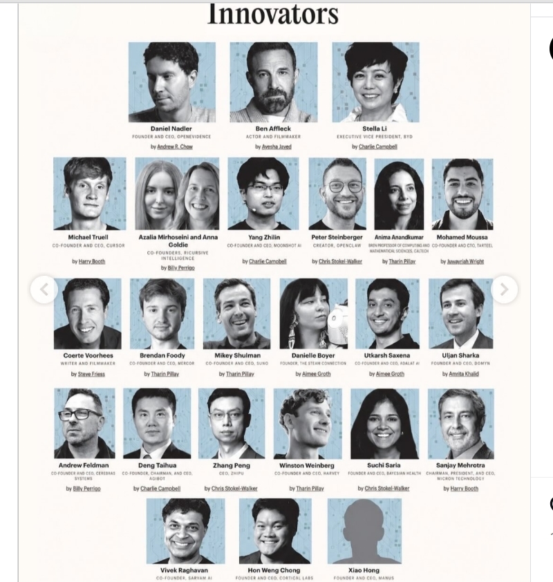 2026 TIME100 AI