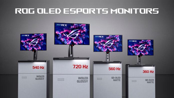 ASUS ROG OLED Esports Monitors ASUS ROG OLED Esports Monitors