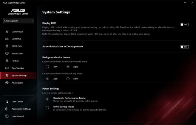 ASUS ROG Strix OLED XG27AQWMG