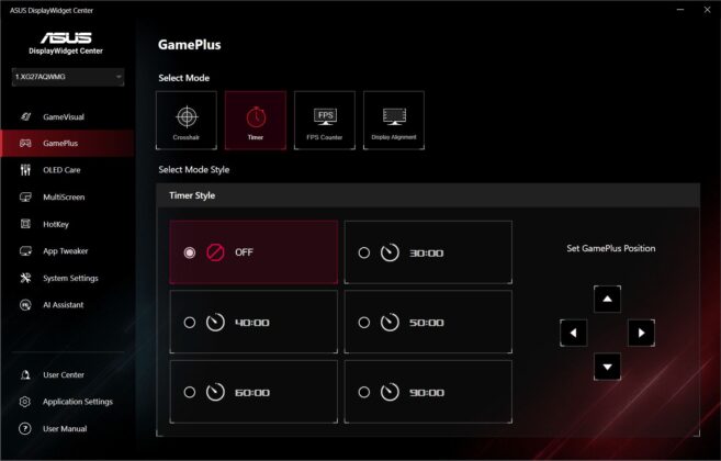 ASUS ROG Strix OLED XG27AQWMG