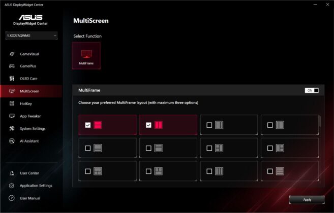 ASUS ROG Strix OLED XG27AQWMG