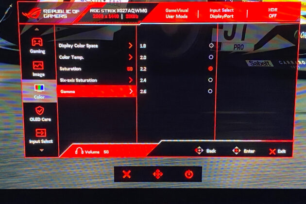 ASUS ROG Strix OLED XG27AQWMG