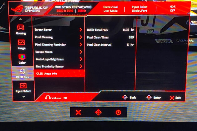 ASUS ROG Strix OLED XG27AQWMG