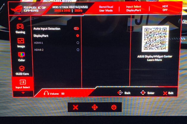 ASUS ROG Strix OLED XG27AQWMG