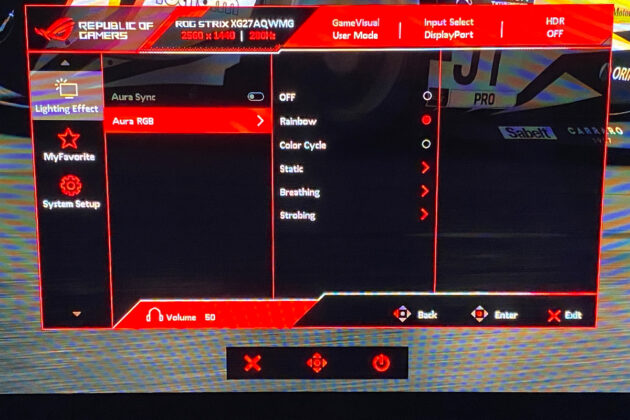 ASUS ROG Strix OLED XG27AQWMG