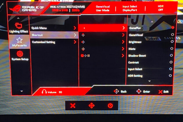 ASUS ROG Strix OLED XG27AQWMG