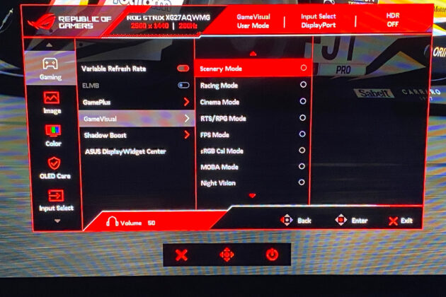 ASUS ROG Strix OLED XG27AQWMG