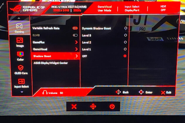 ASUS ROG Strix OLED XG27AQWMG