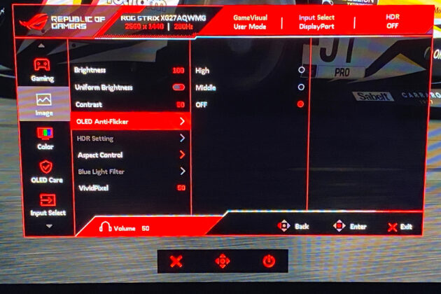 ASUS ROG Strix OLED XG27AQWMG