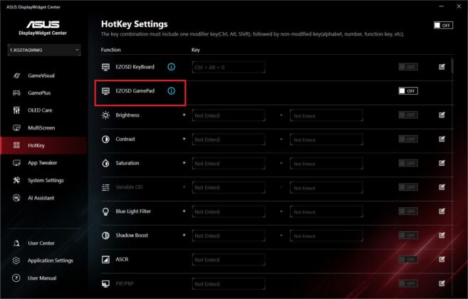 ASUS ROG Strix OLED XG27AQWMG
