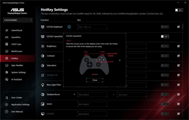 ASUS ROG Strix OLED XG27AQWMG
