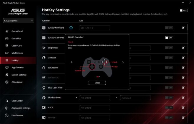 ASUS ROG Strix OLED XG27AQWMG