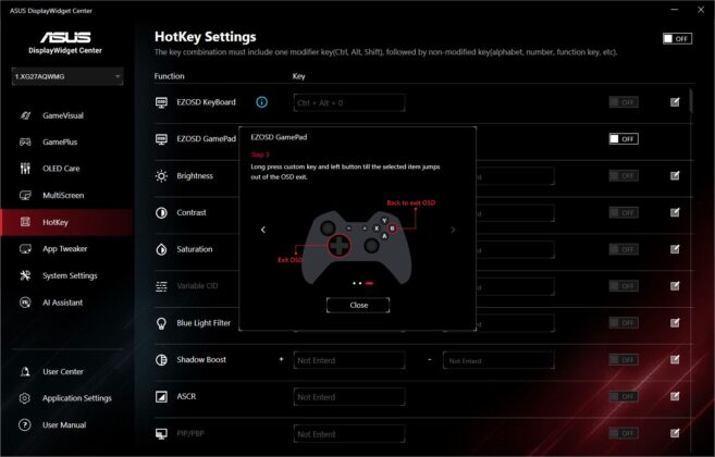 ASUS ROG Strix OLED XG27AQWMG