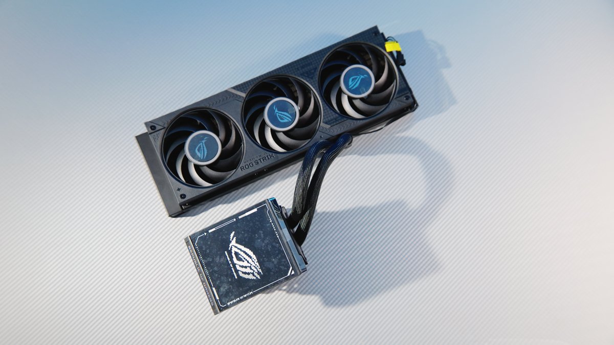 ASUS ROG STRIX SLC IV 360 AGB LCD title
