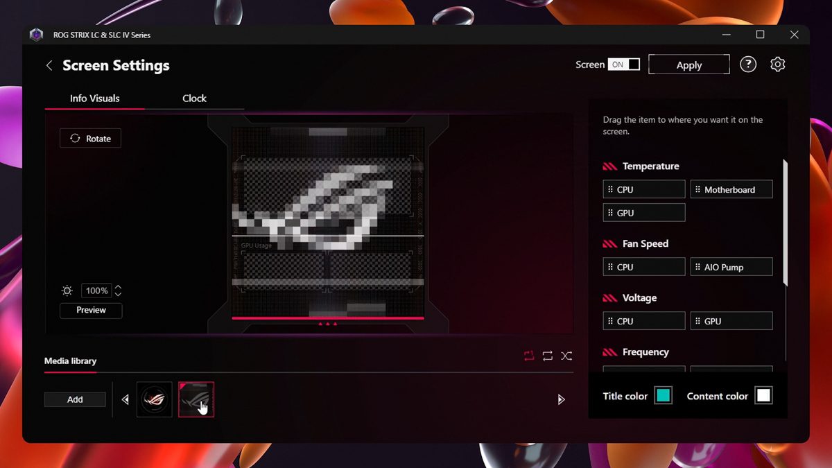 ASUS ROG STRIX SLC IV 360 AGB ASUS ROG STRIX SLC IV 360 AGB