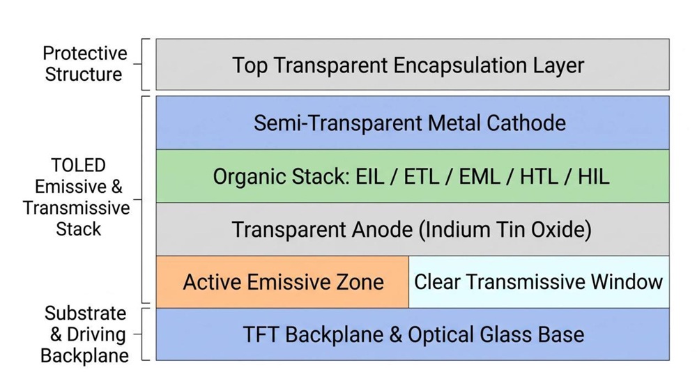 The Organic Semiconductor Stack: How TOLED Works The Organic Semiconductor Stack: How TOLED Works
