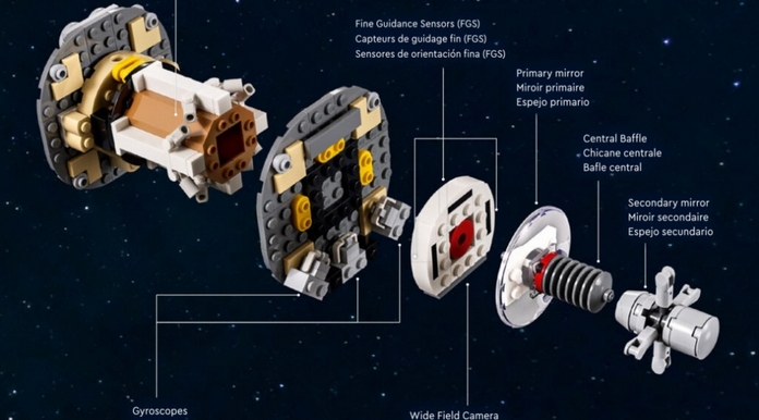 LEGO Icons Hubble Space Telescope LEGO Icons Hubble Space Telescope
