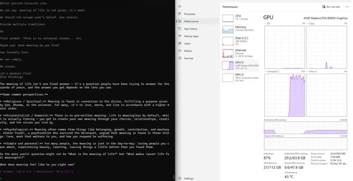 Meta Muse Glimmer 30B on AMD Meta Muse Glimmer 30B on AMD