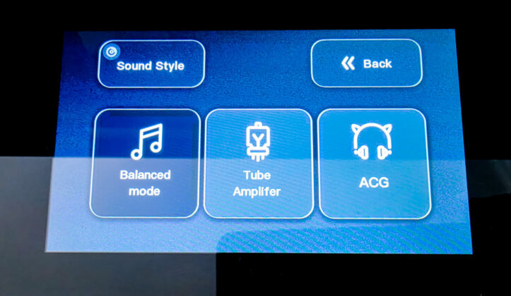 MuseHiFi Muse 300 — MUSE OS Settings