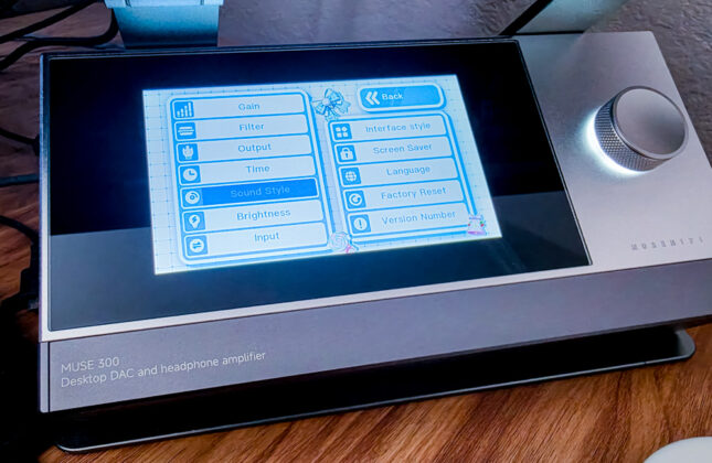 MuseHiFi Muse 300 — MUSE OS Styles