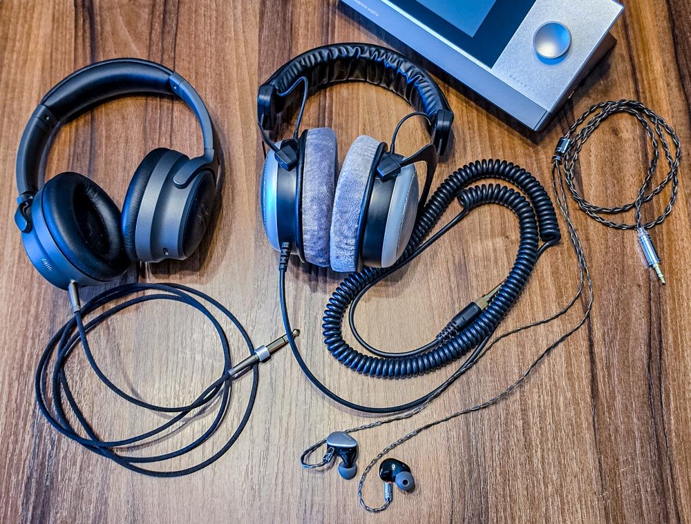 Навушники для тестування MuseHiFi Muse 300 Навушники, використані під час тестування MuseHiFi Muse 300