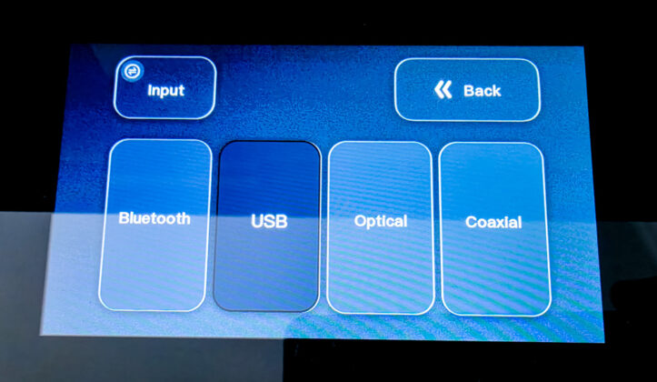 MuseHiFi Muse 300 — MUSE OS Settings