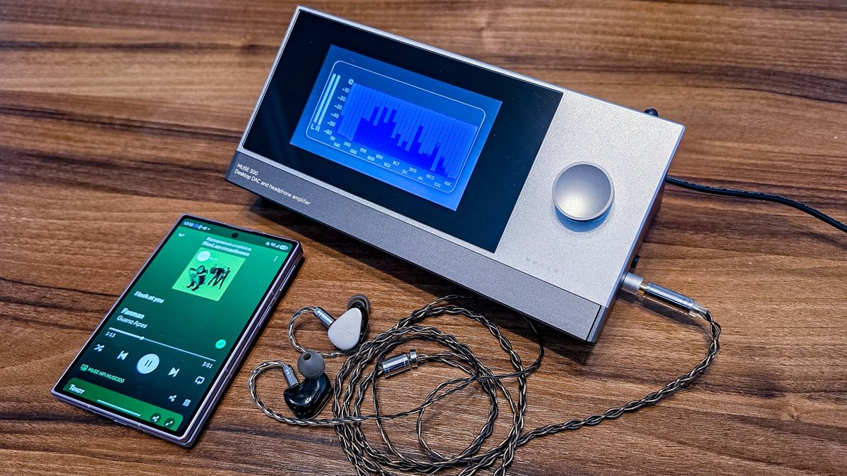 Огляд MuseHiFi Muse 300: Перший настільний DAC/AMP з власною ОС?